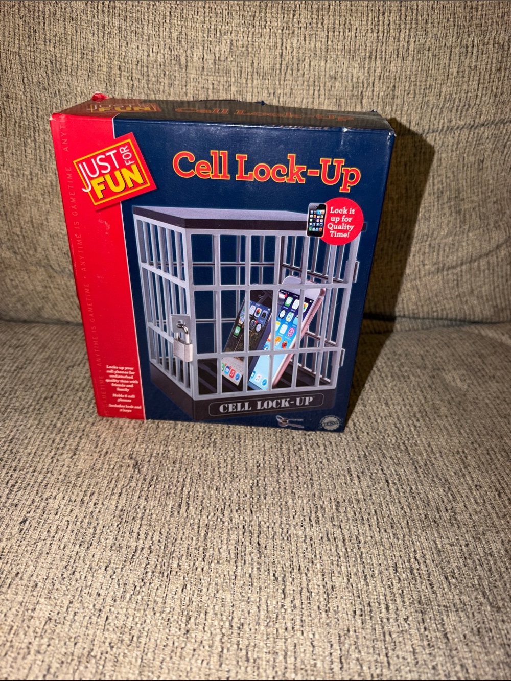Cell Lock-Up Just For Fun - Blue and Red